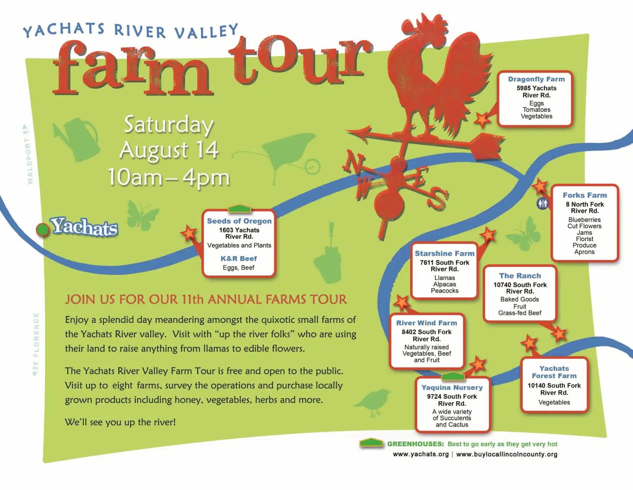 Yachats River Valley Farm Tour