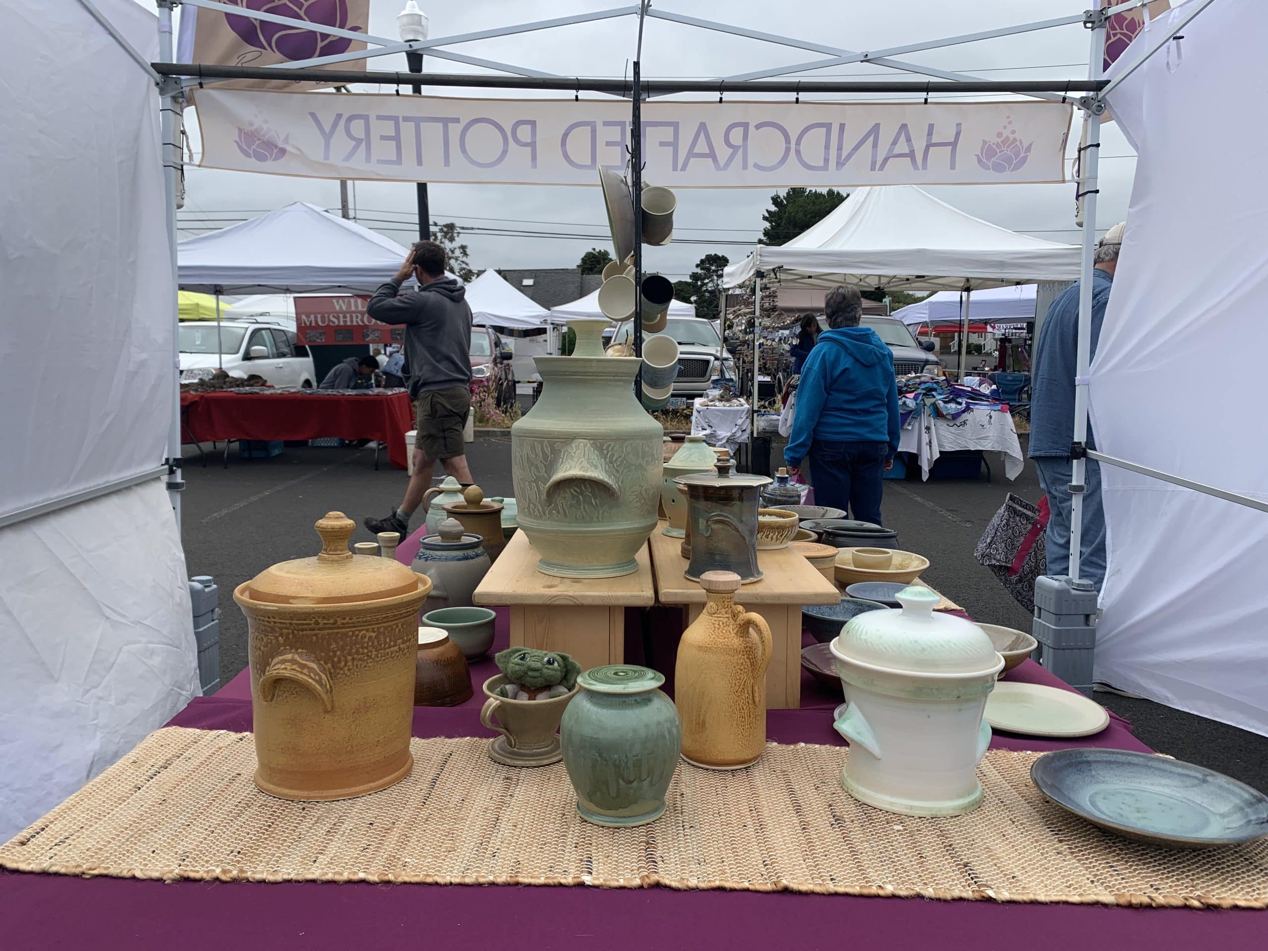 Rasa Clay Works at Newport Farmers Market